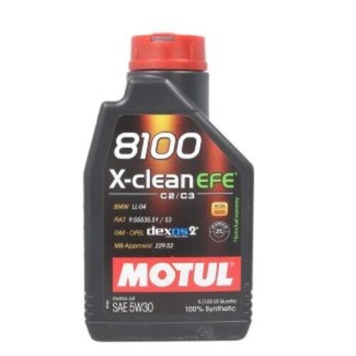 Ulei motor MOTUL 8100 X-CLEAN EFE 5W30, volum 1 litru, sintetic