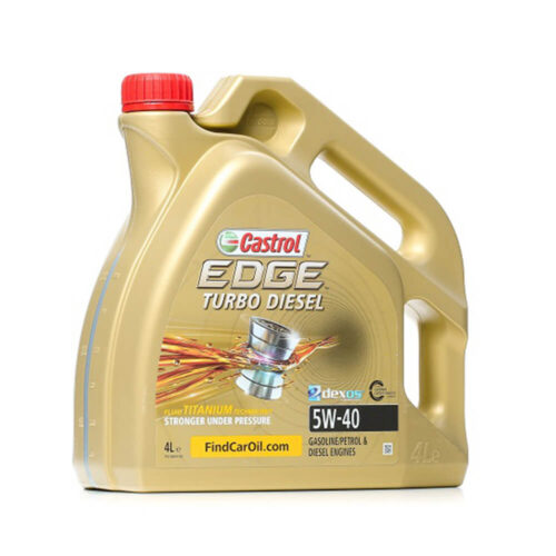 Ulei motor CASTROL EDGE Turbo Diesel 5W40 1535BA, volum 4 Iitri, sintetic