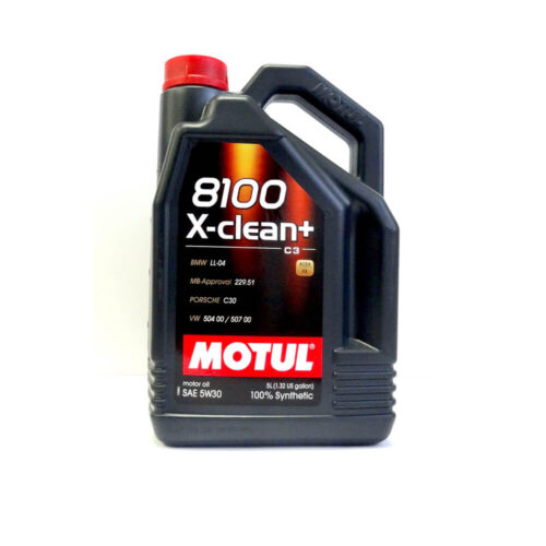 Ulei motor MOTUL 8100 X-CLEAN+ 5W30, volum 5 litri, sintetic