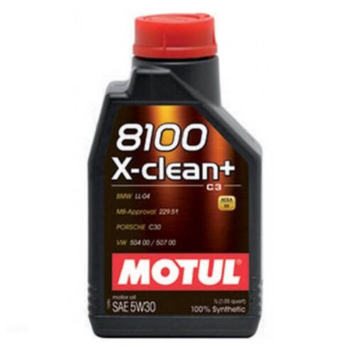 Ulei motor MOTUL 8100 X-CLEAN+ 5W30, volum 1 litru, sintetic