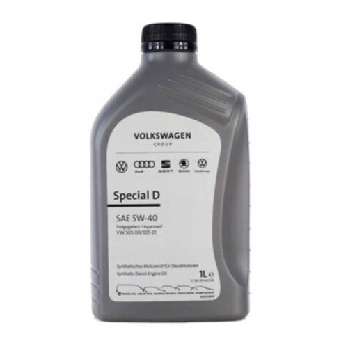 Ulei motor VW Group Special D 5W40 GS55505M2EUR, volum 1 litru, A3/B4, VW 505 00 VW/505 01, pentru motor diesel fara DPF