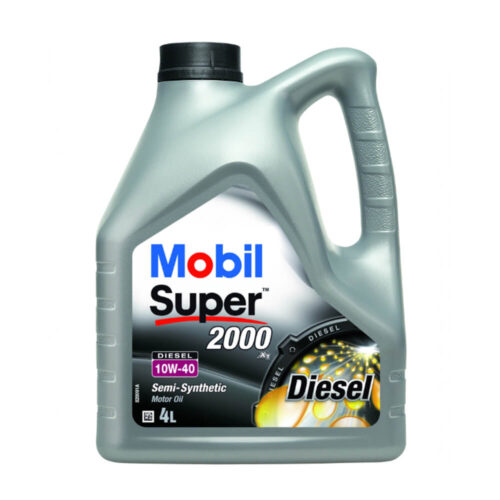 Ulei motor MOBIL Super 2000 X1 Diesel 10W40, volum 4 litri, semi sintetic