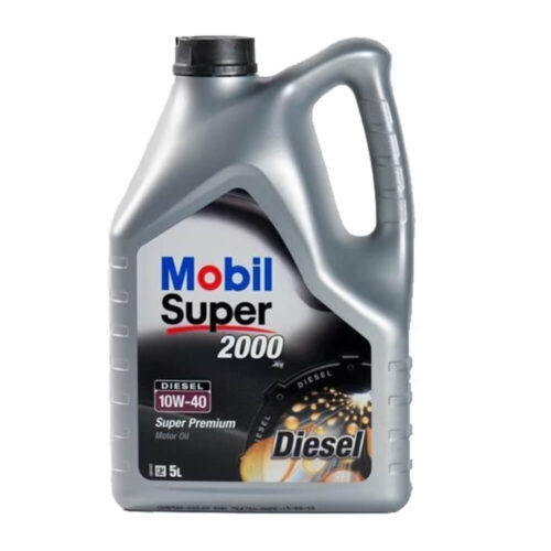 Ulei motor MOBIL Super 2000 X1 Diesel 10W40, volum 5 litri, semi sintetic 2211042